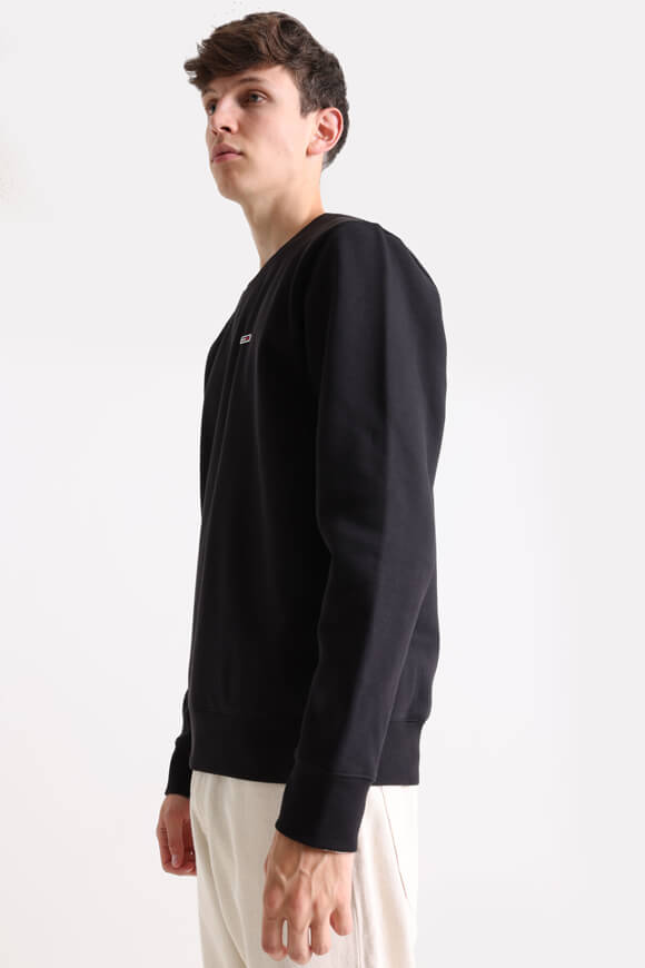 Drapeau Sweatshirt en laine polaire - Noir