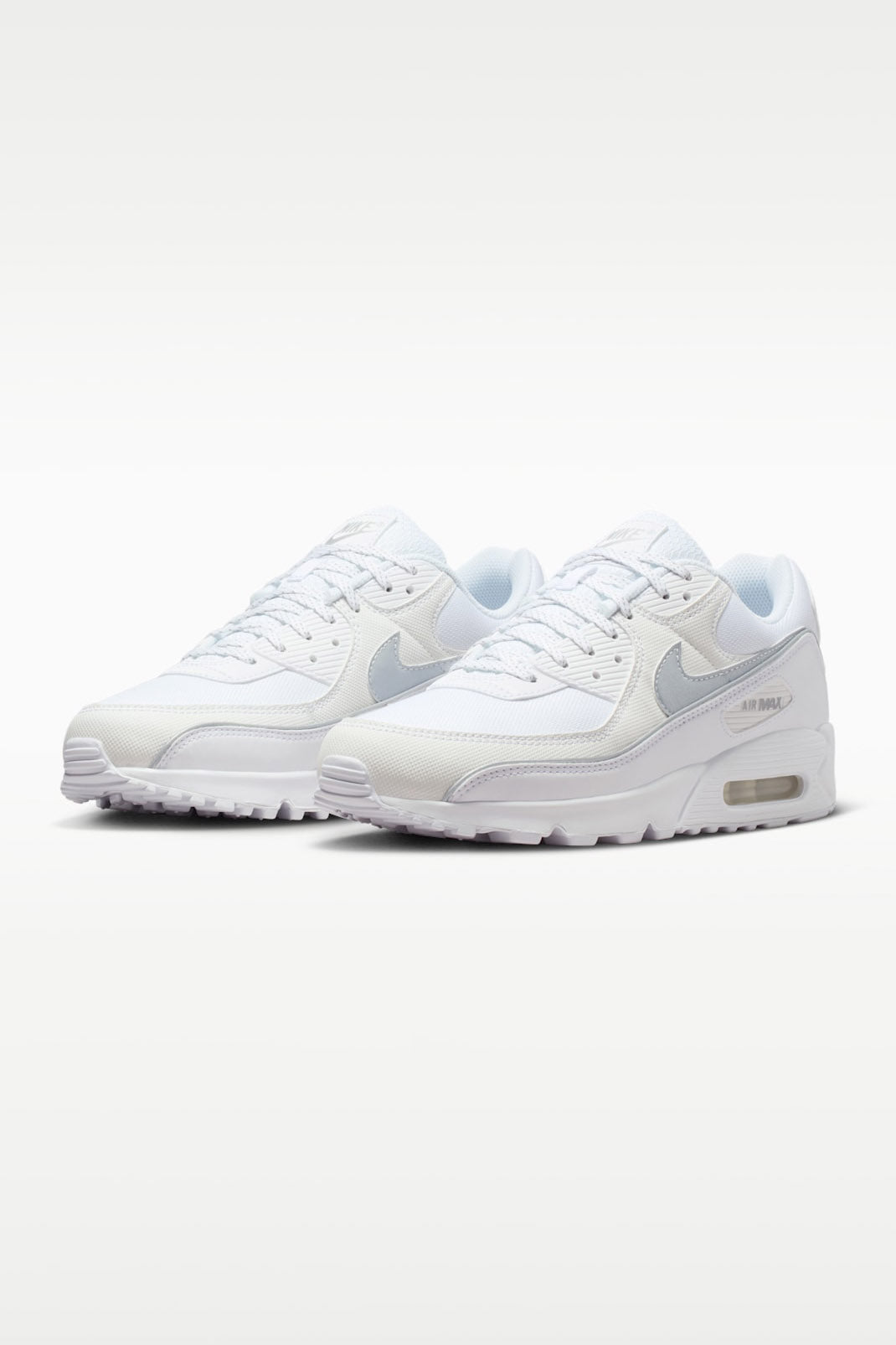 Air Max 90 PRM Sneaker - White + Metallic Silver