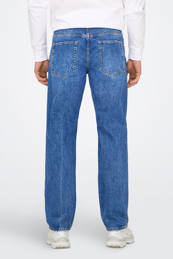 Jeans Edge coupe droite L32 - Spécial Bleu Bright