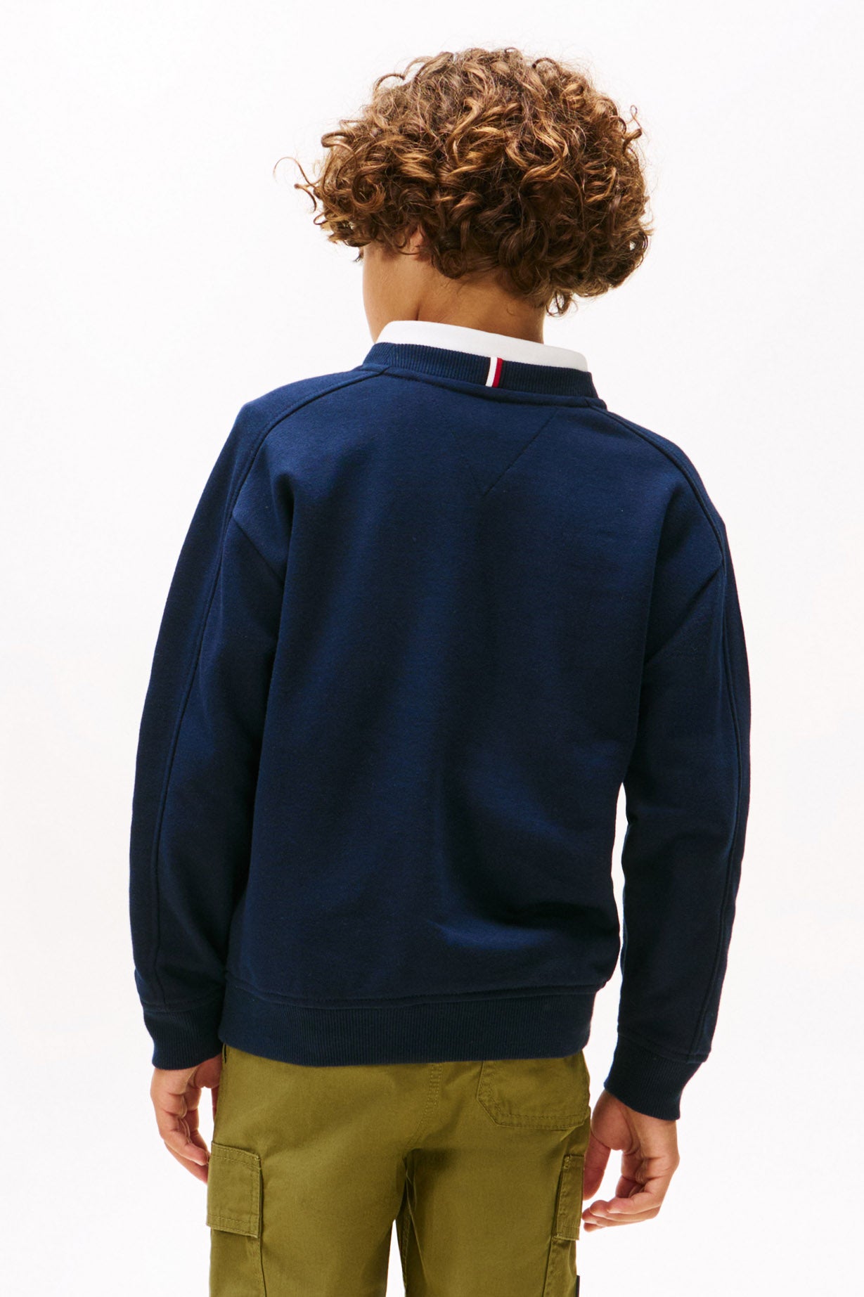 Varsity Raised sweatshirt - Dark Night Navy