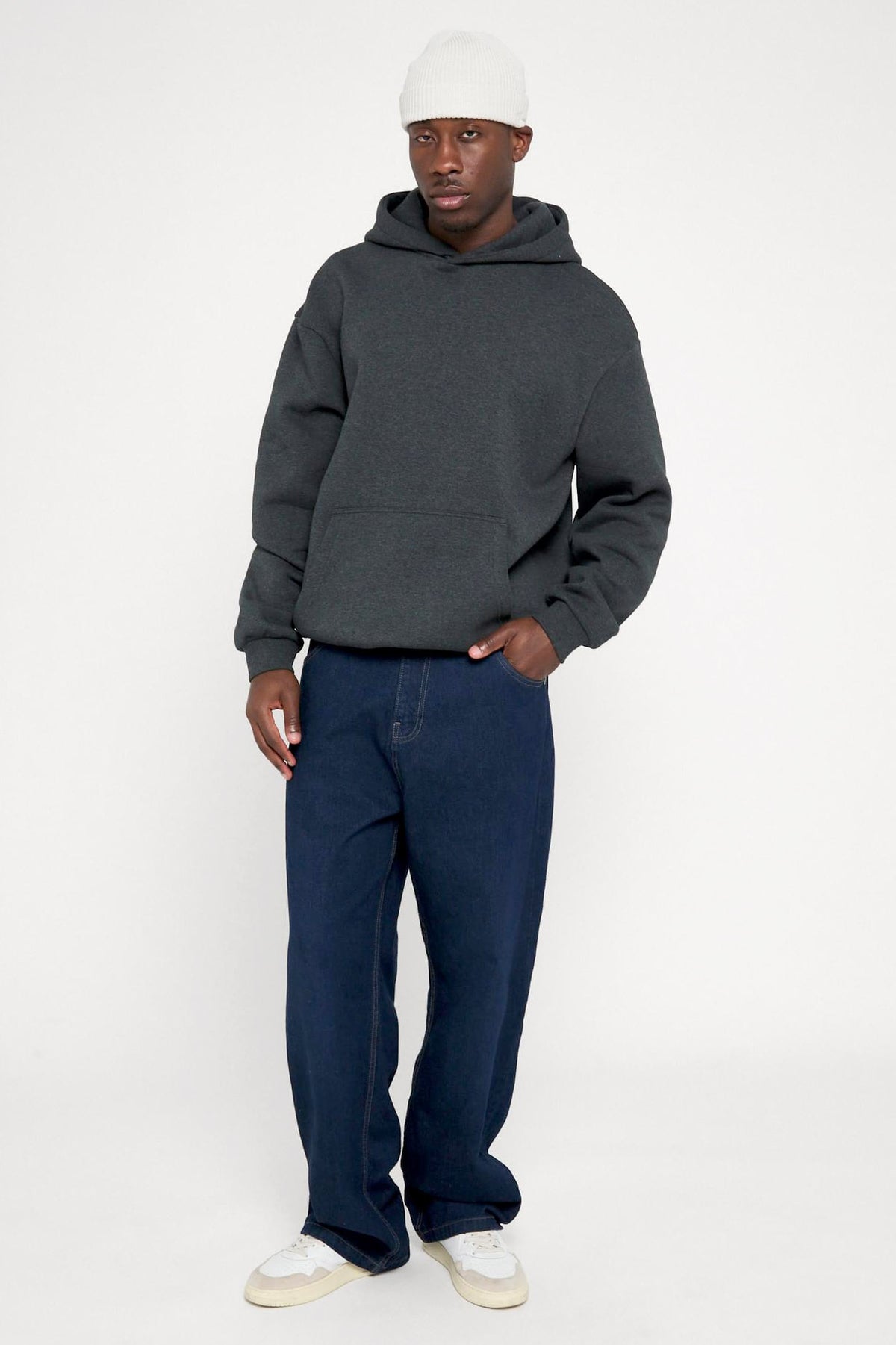 Fluffy Kapuzensweatshirt