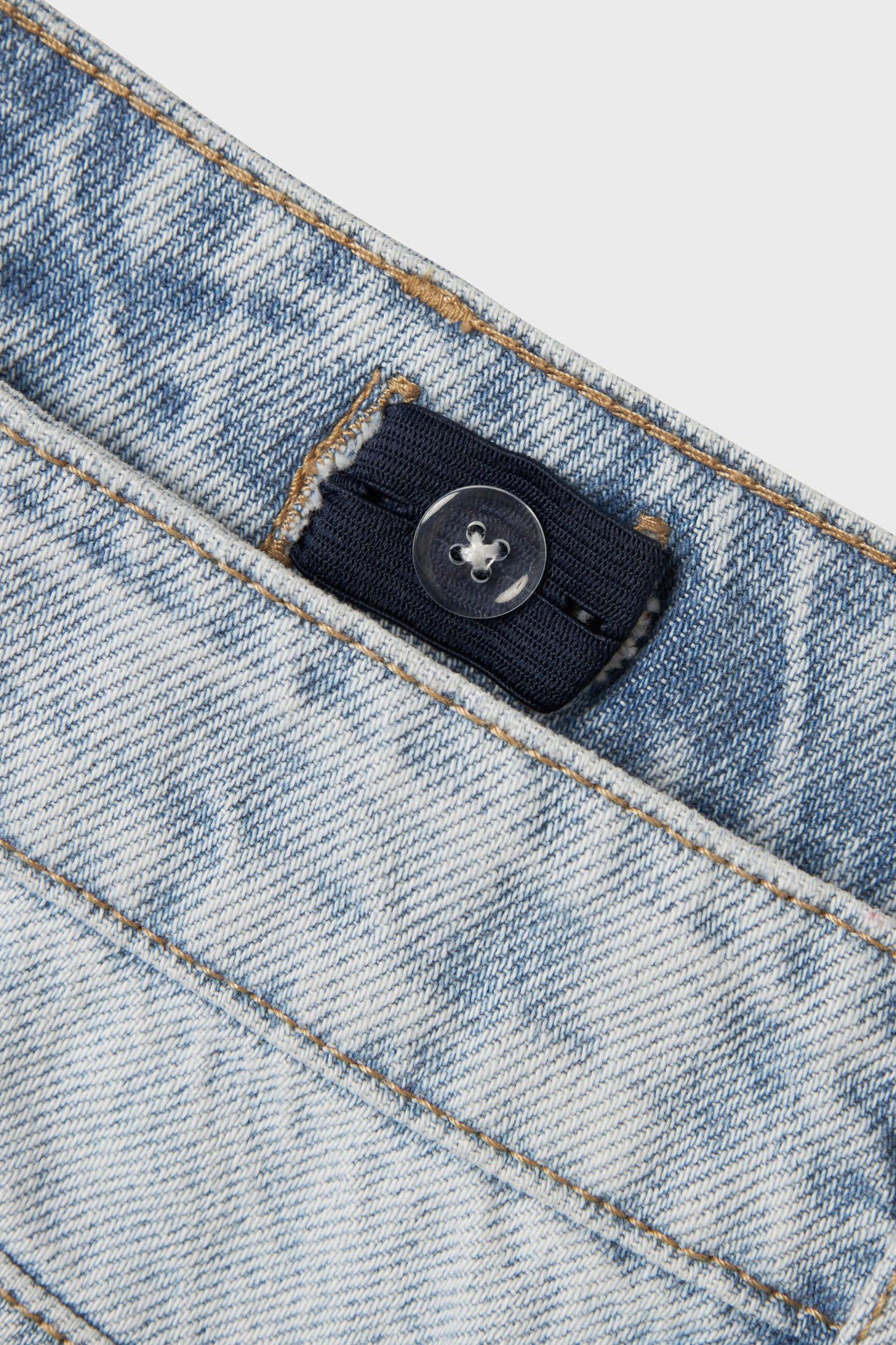 NLNBIRM Jeans Bermudashorts - Light Blue Denim