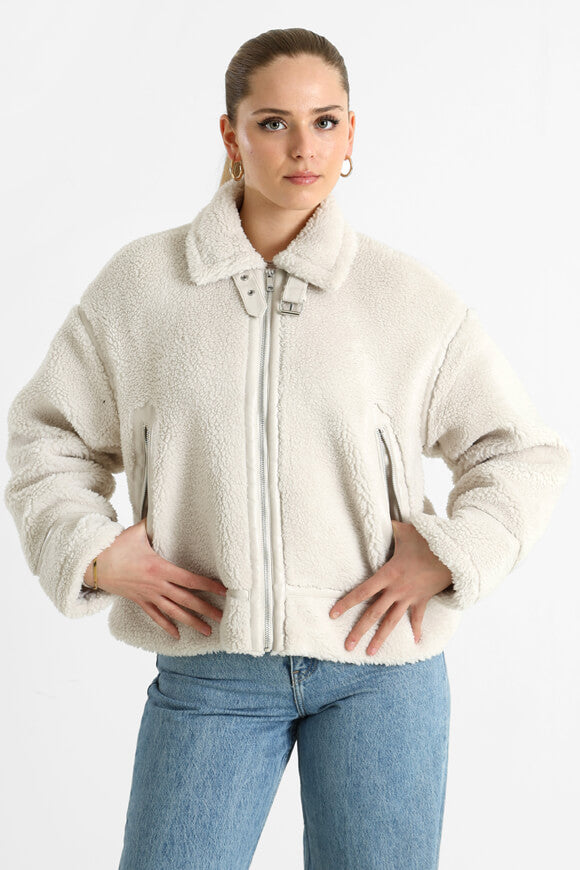 Veste Michelle Teddy - Pumice Stone