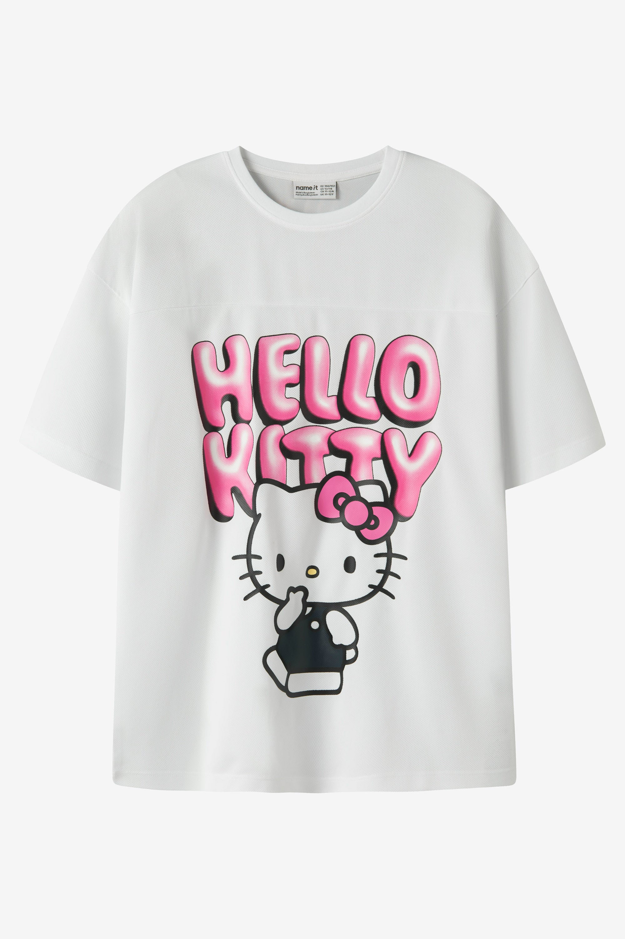 NKFOFOBA t-shirt en mesh - Bright White