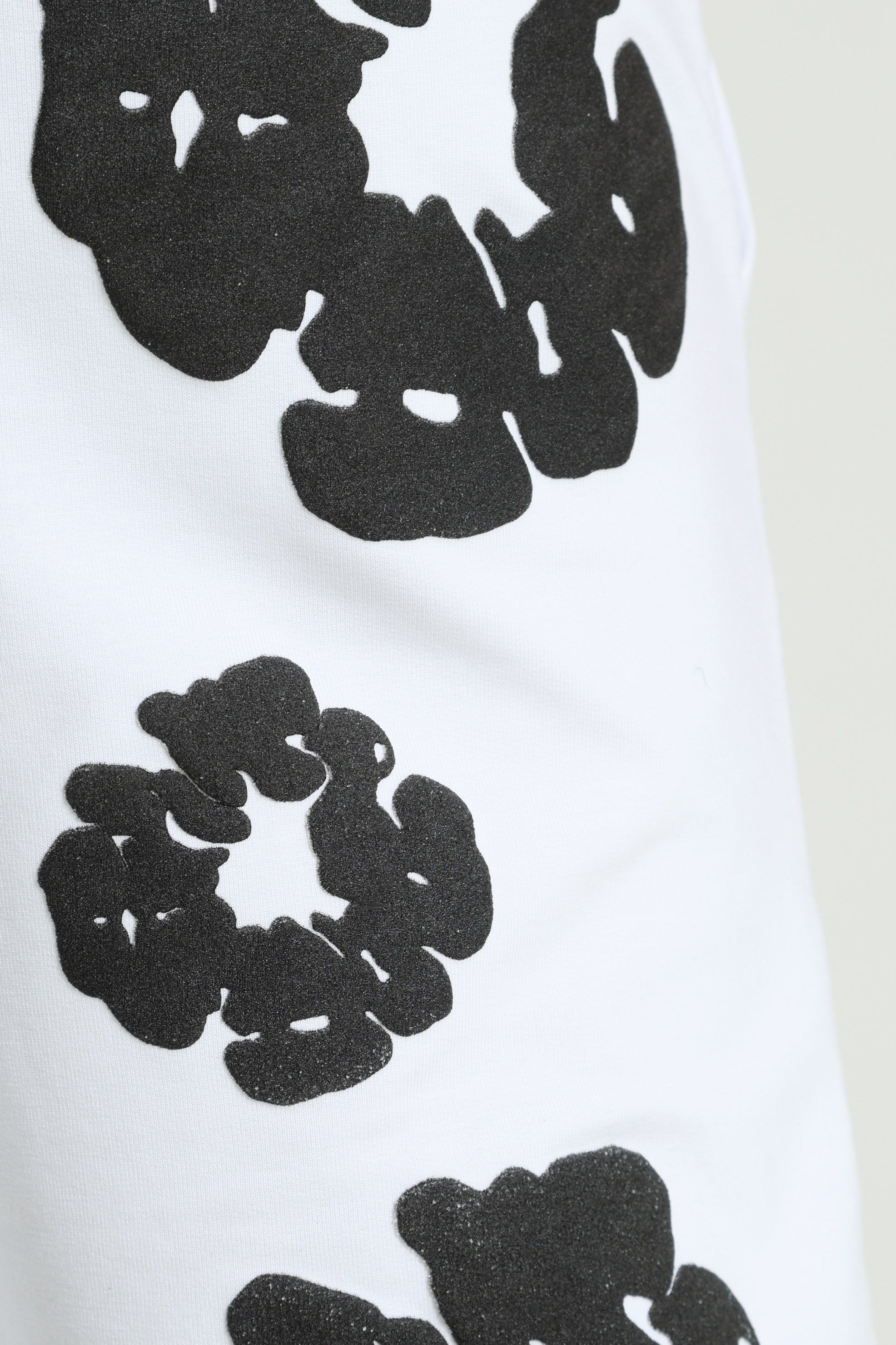 Short en sweat - White + Black