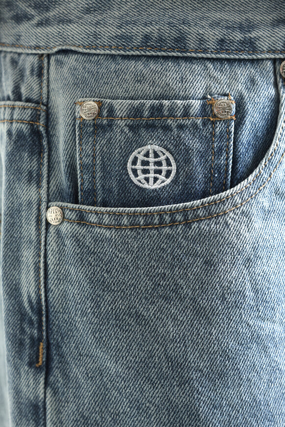 Extra Baggy Fit Jeans - Blau Denim