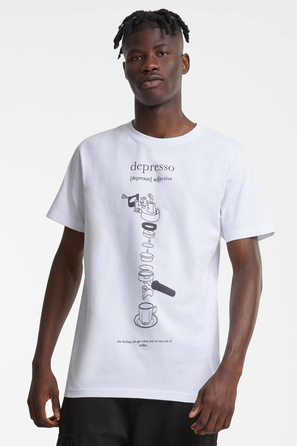 Depresso t-shirt - White