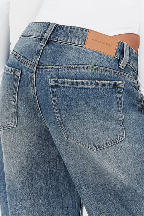 Jean barrel fit - Blue Medium Wash