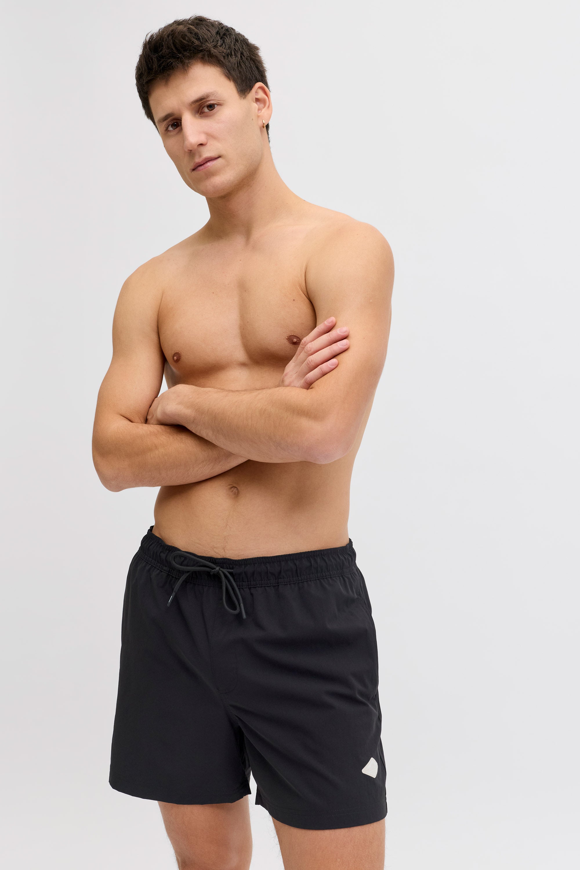 JPSTMAUI swim shorts - Black