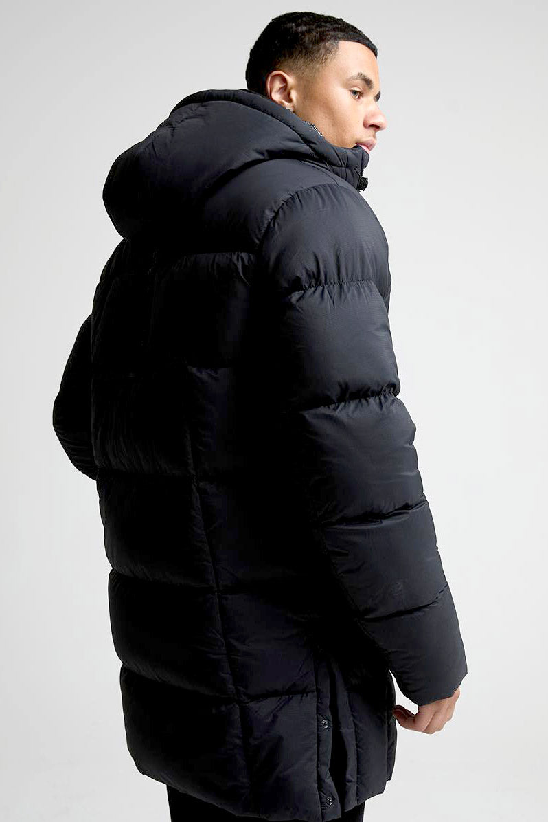 Morritarro cappotto trapuntato - Black