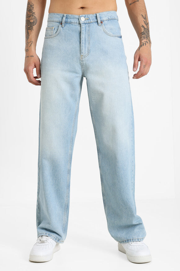 Vince Baggy Jeans - Sand Blue