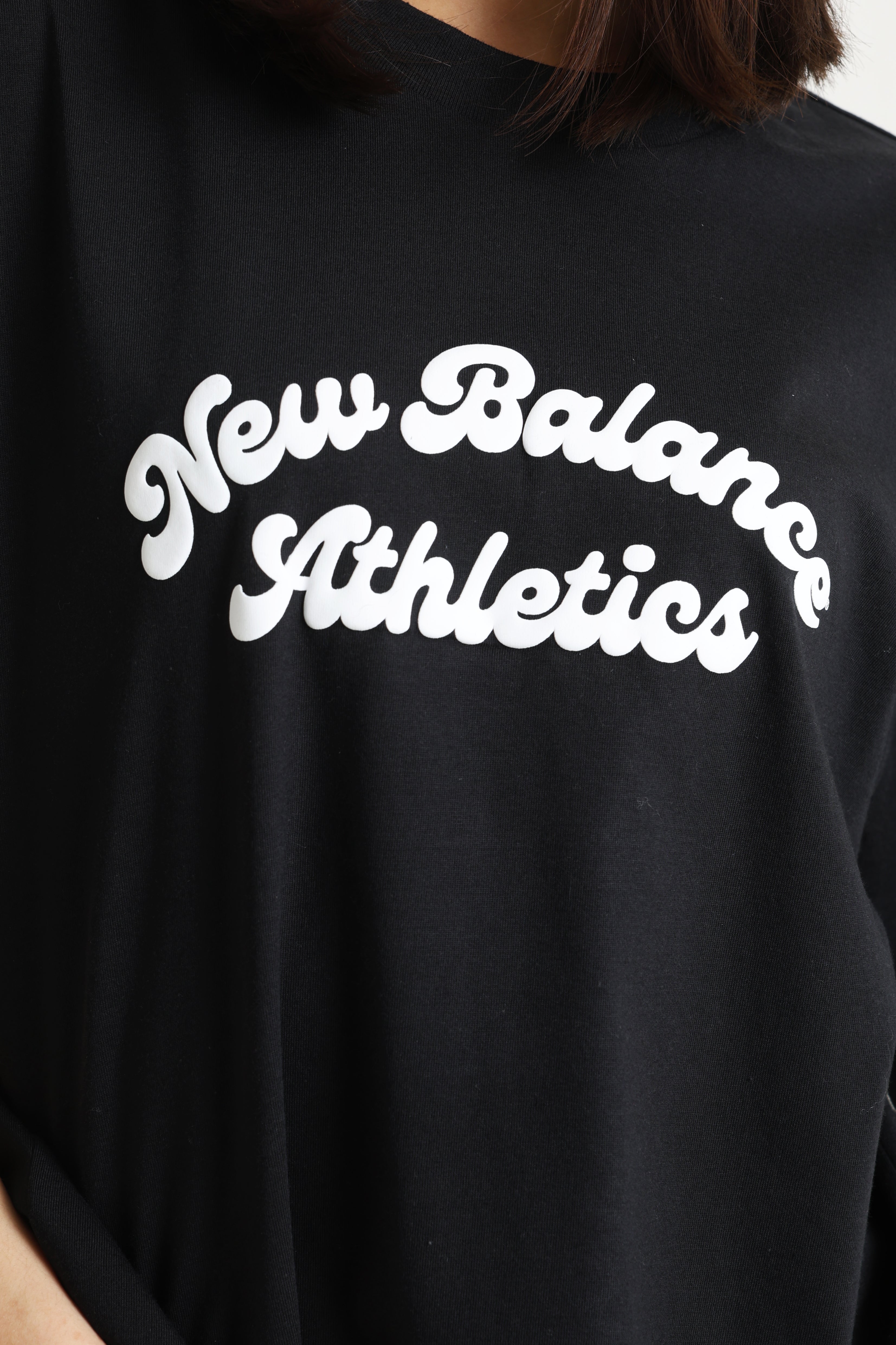 Linear Heritage Oversize T-Shirt - Black