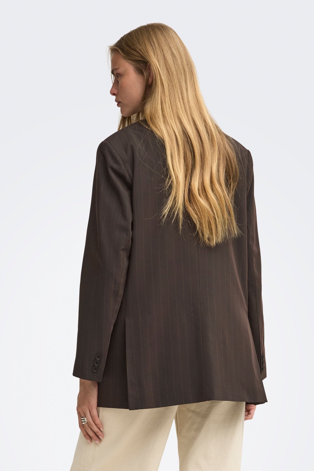ONLALDEN blazer ample - Mole