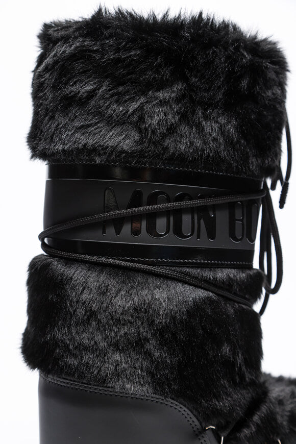 Icon faux fur snow boots - Black