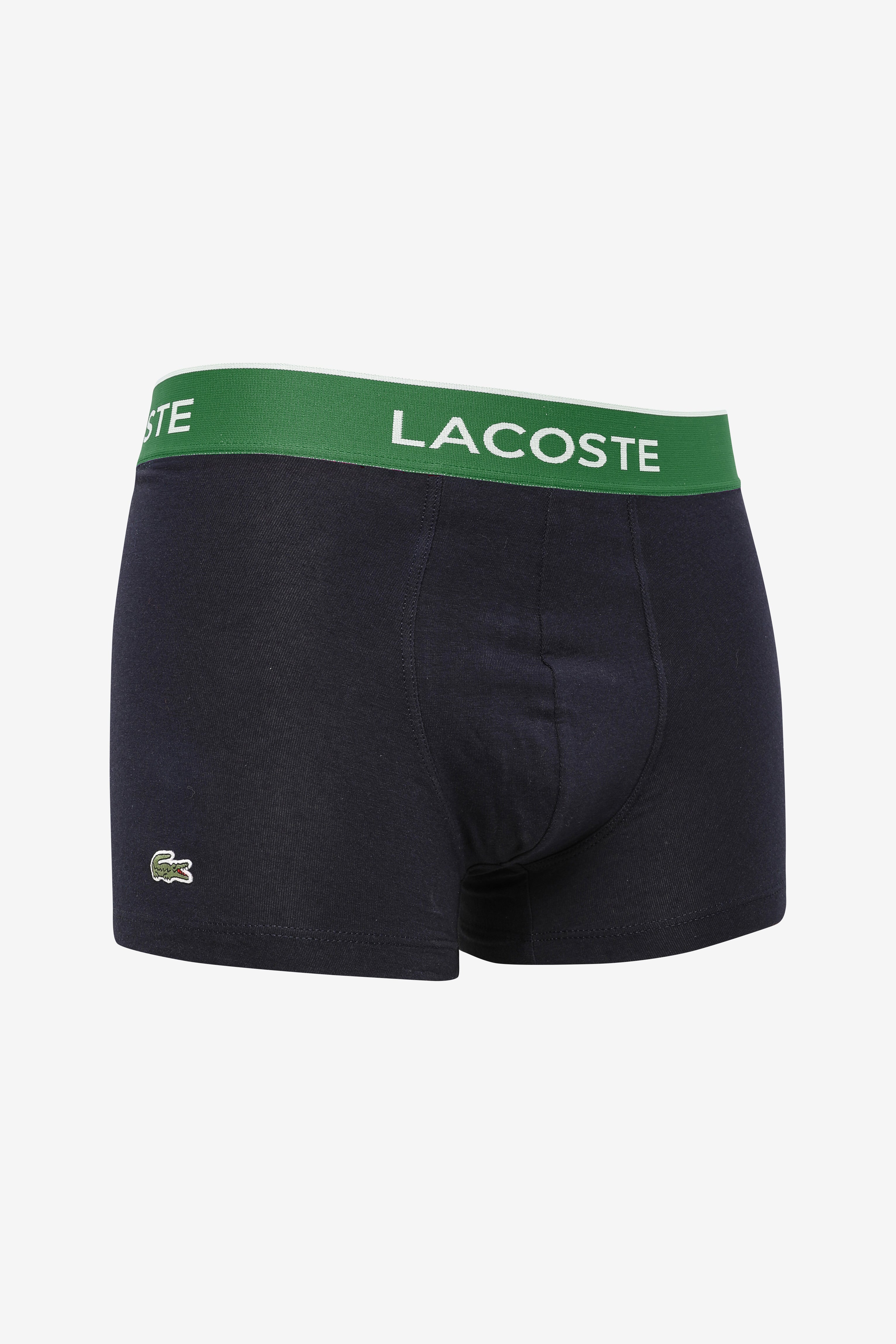 Set of 3 boxers - Navy foncé + Red + Green