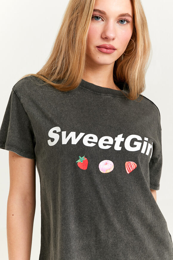 Maglietta oversize - Lavaggio acido