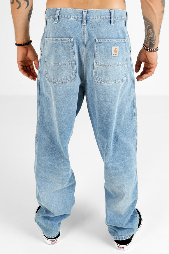 Relaxed straight fit jeans L32 - Light blue