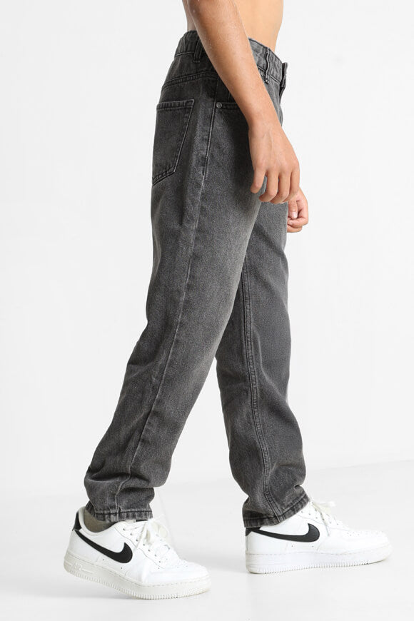 Straight fit jeans - black denim