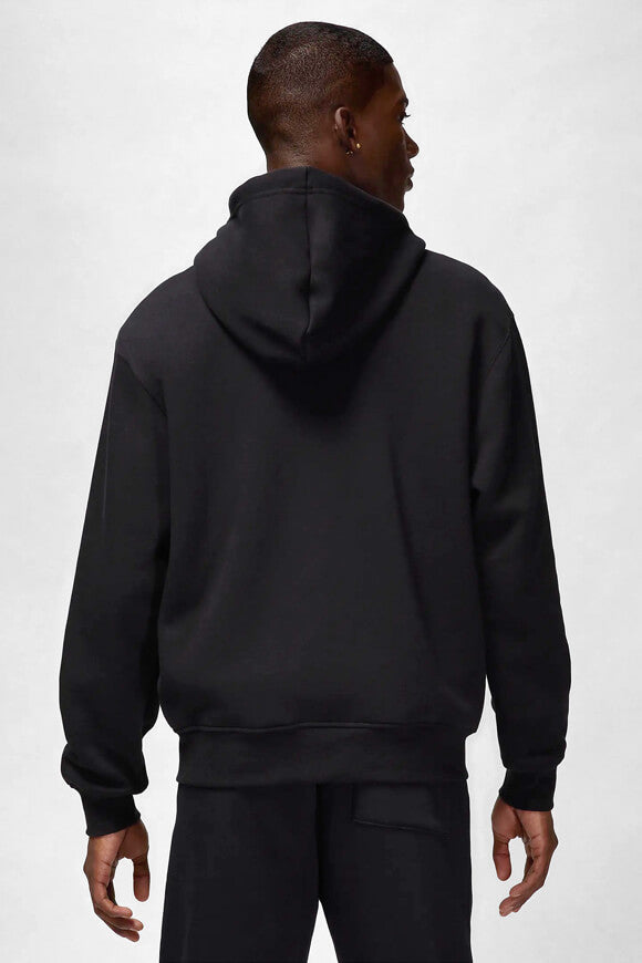 Brooklyn Fleece Hooded Sweat Jacket - Black