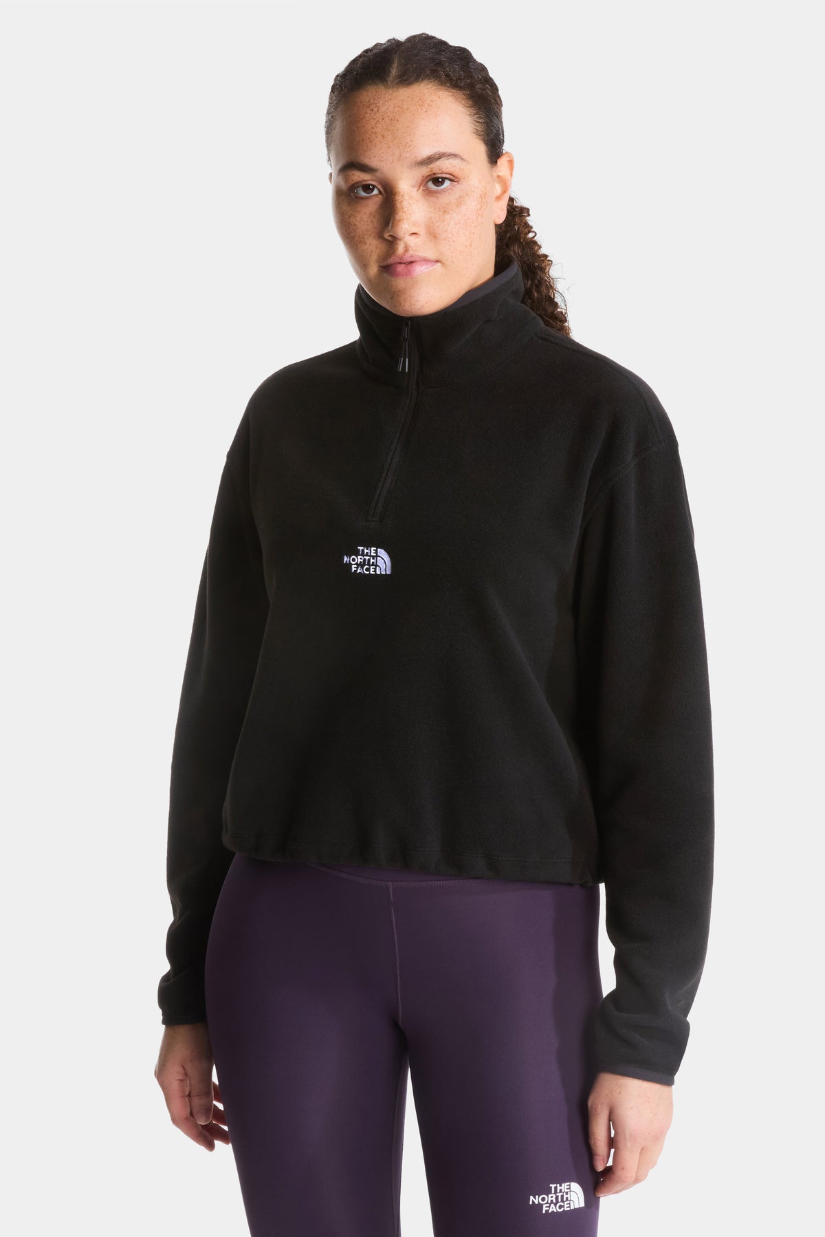 Novelty Logo Glacier sweat en polaire - Black