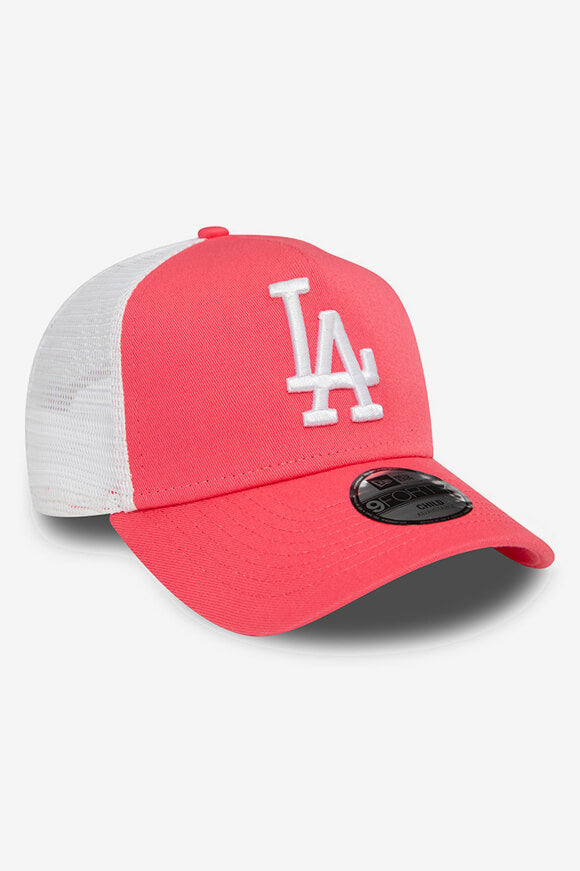 Casquette trucker / snapback - Pink + White