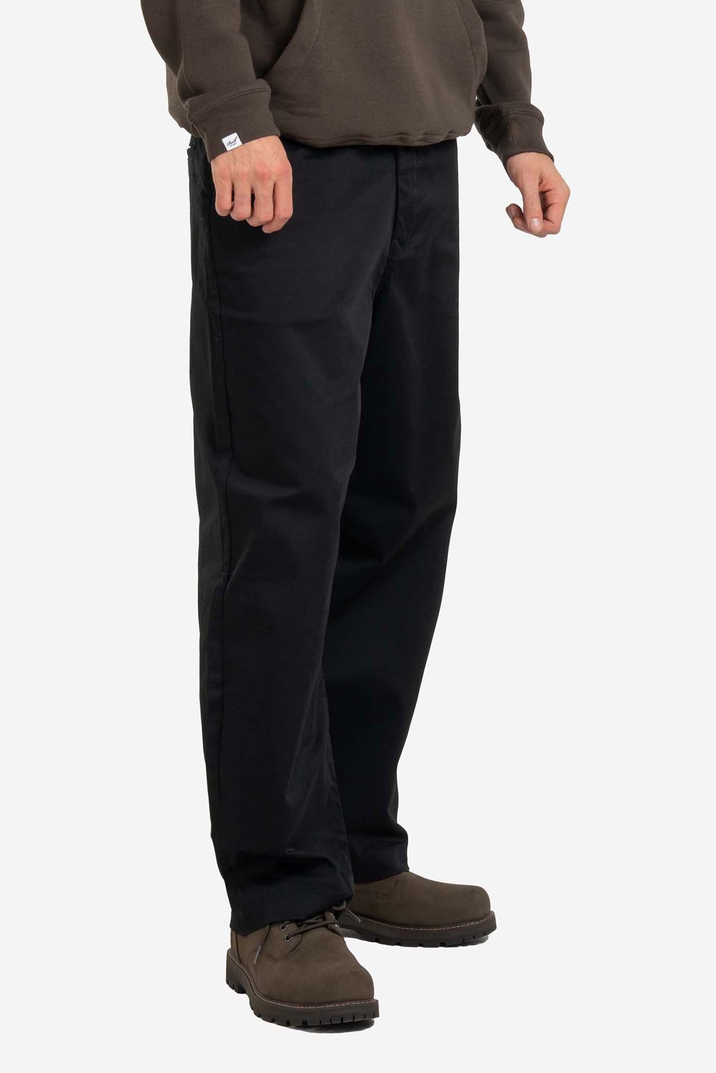 Loose Flex Chinos L32 - Deep Black