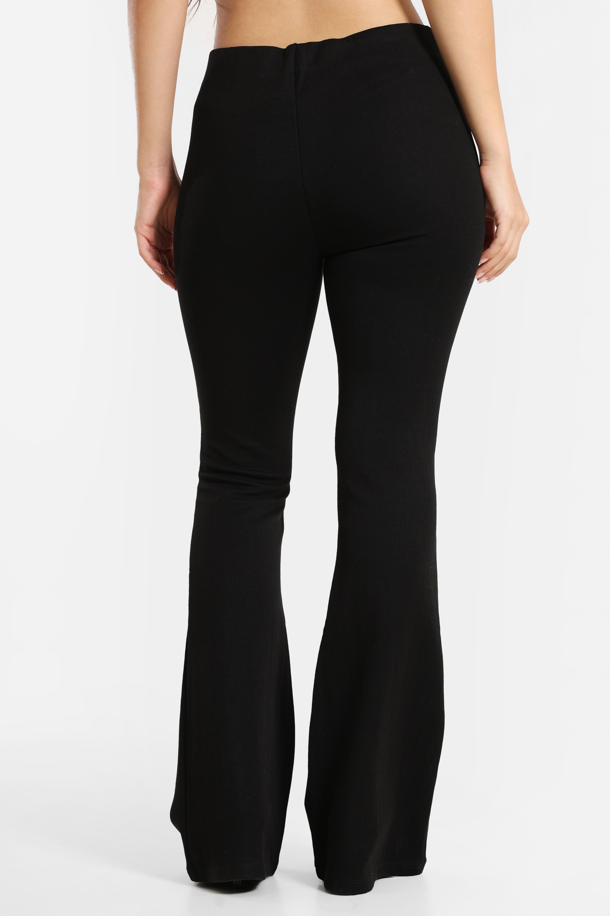 Pantalon flare - Noir