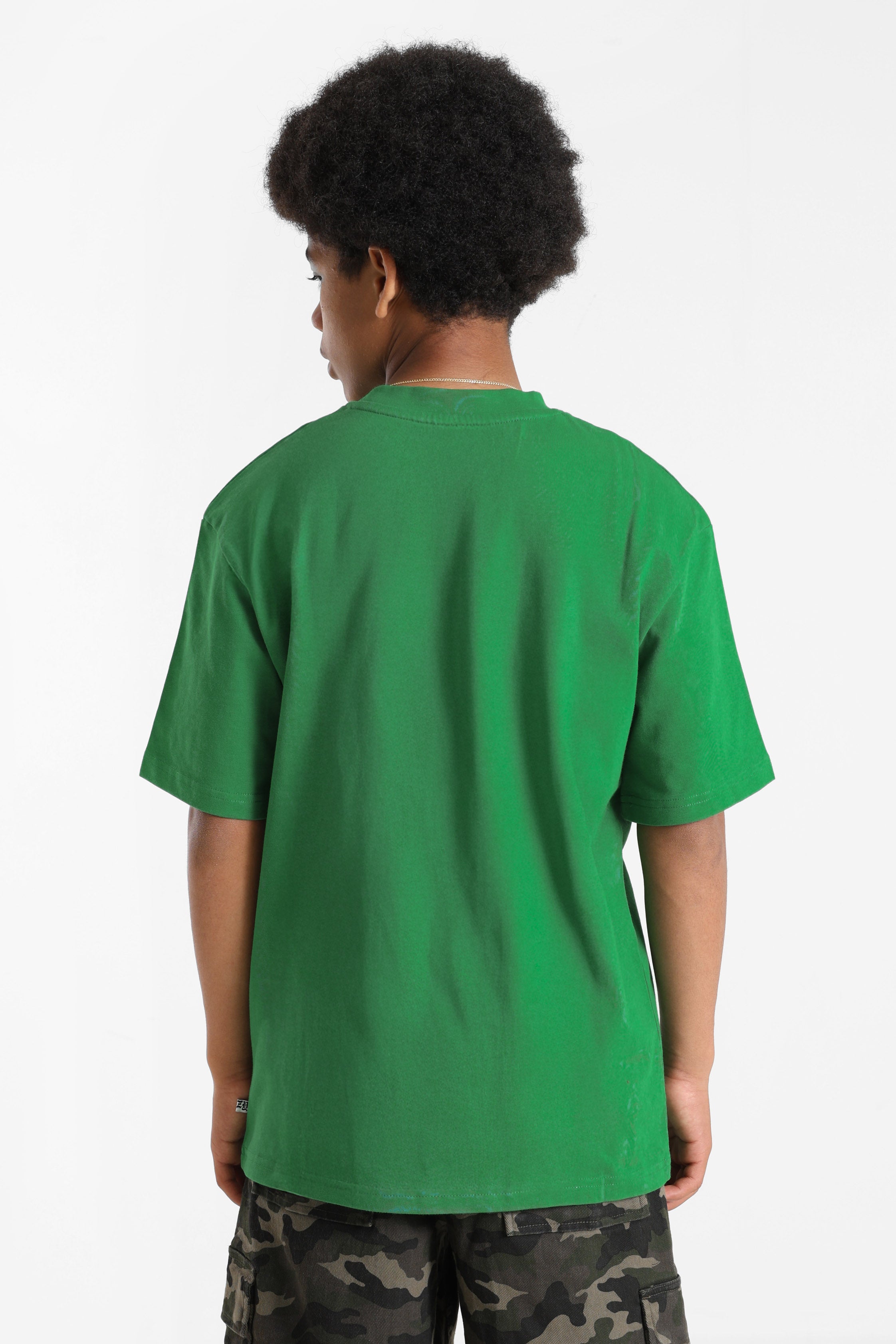 Oversize T-Shirt - Grün