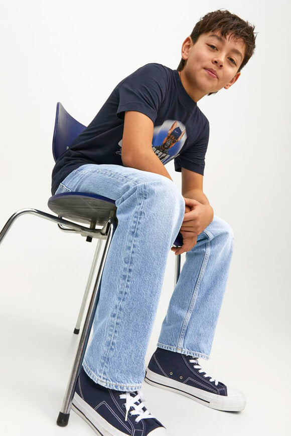 Chris Relaxed Fit Jeans - Blue Denim