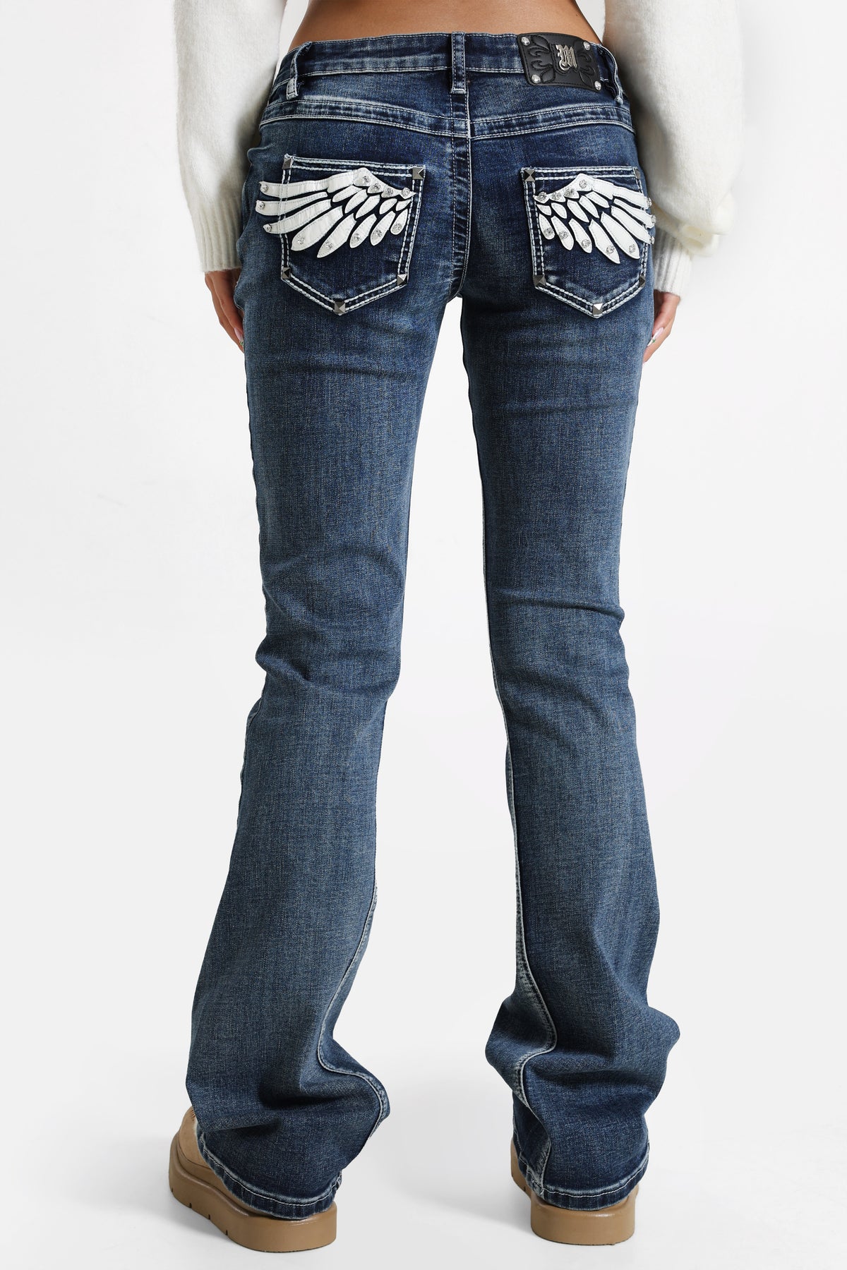 Jean flare - Bleu foncé