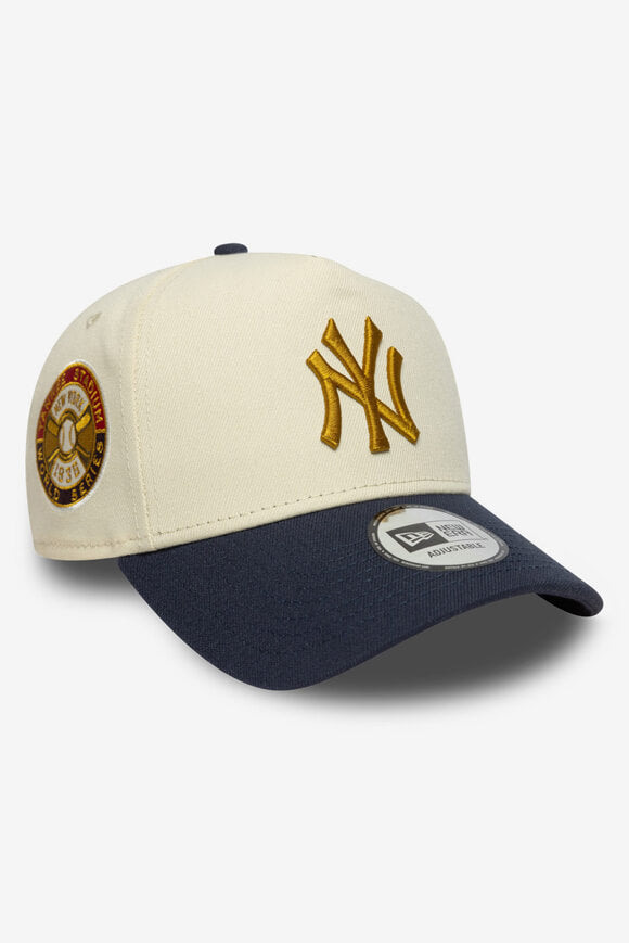 Casquette snapback - Light Beige + Navy + Gold