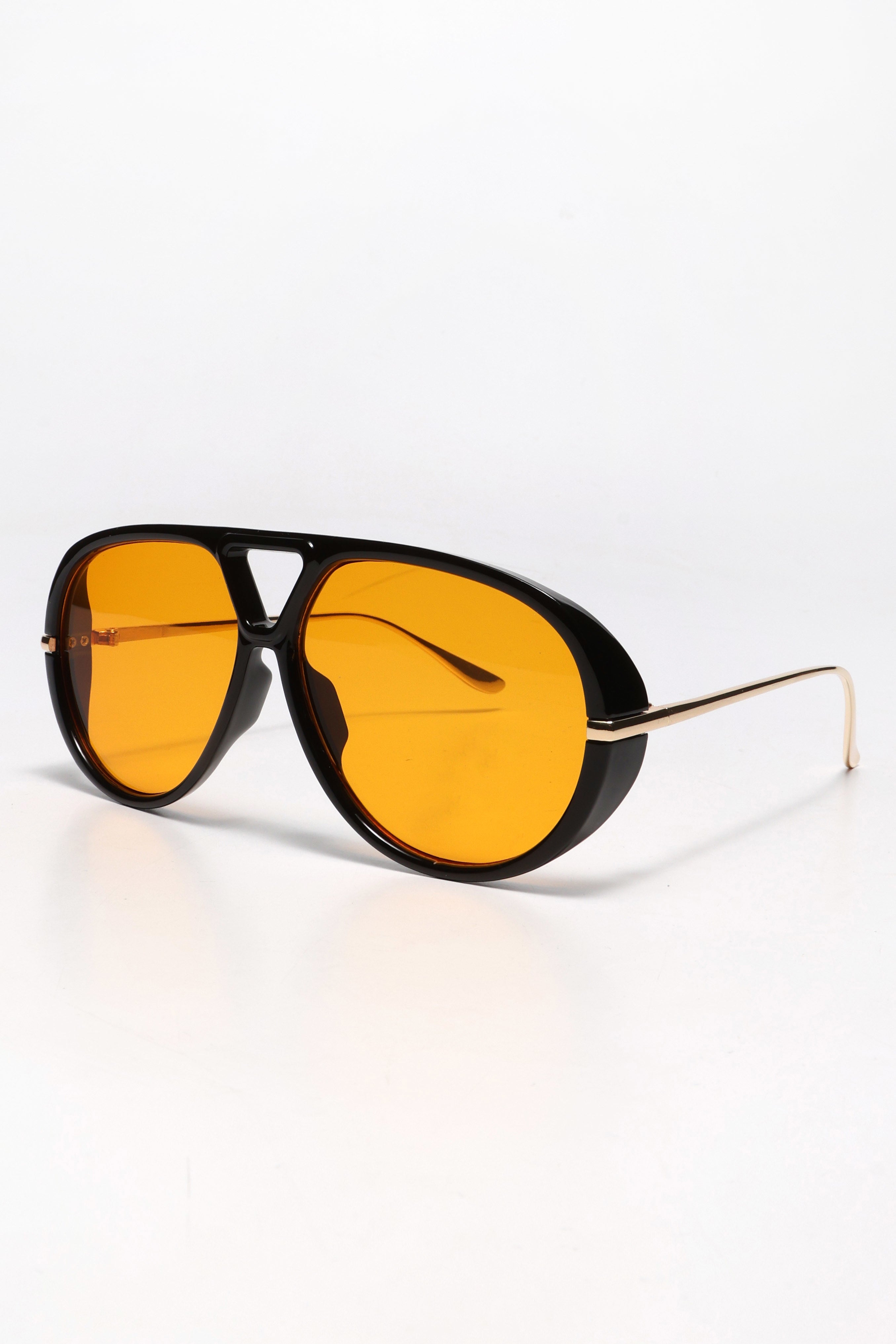 Lunettes de soleil - Black + Gold + Orange