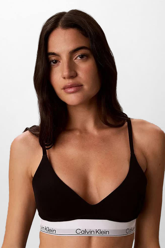 Push-up Bralette - Black + White