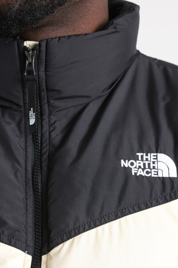 Pufferjacke - Gravel + Black