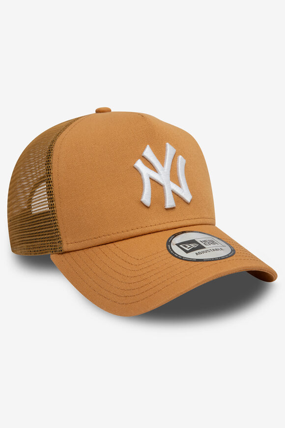 Trucker Cap / Snapback - Camel + White