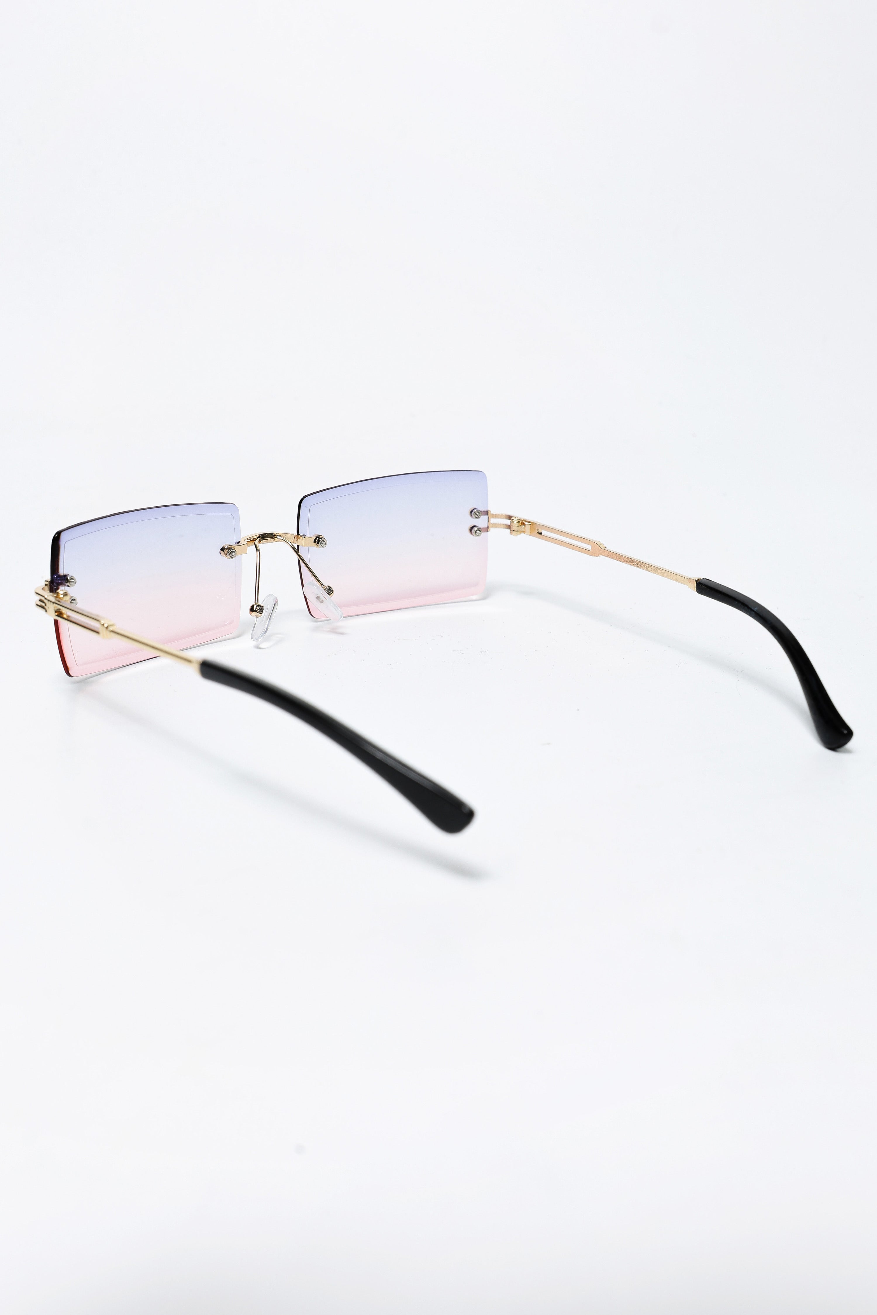 Brille - Gold + Pink + Blue