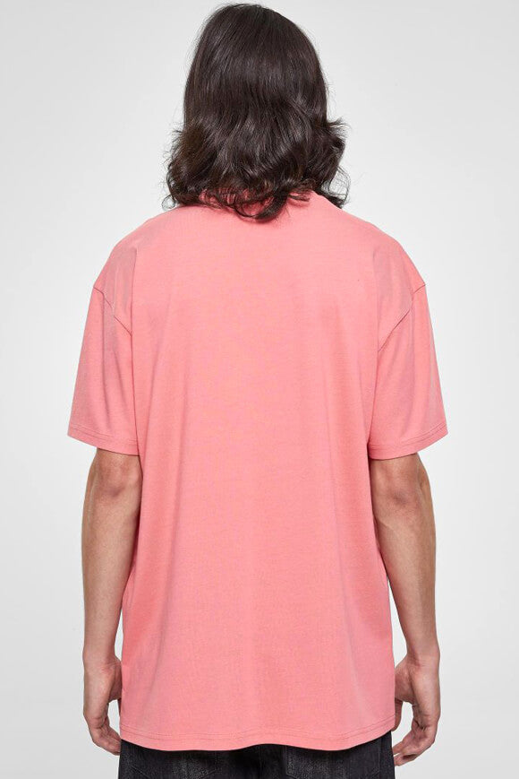 Maglietta oversize pesante - Rosa pallido