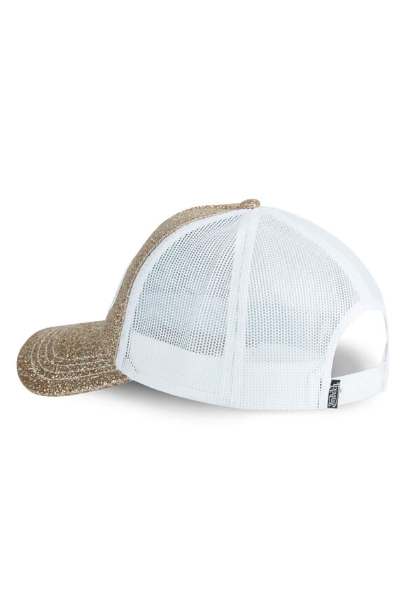 Casquette trucker / snapback - Gold + White