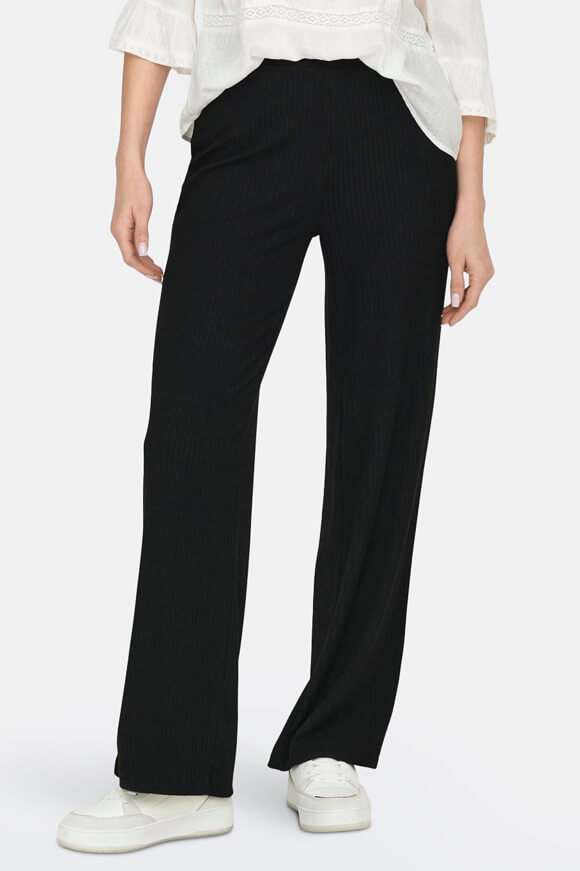 Emma Nella Stoffhose - Black