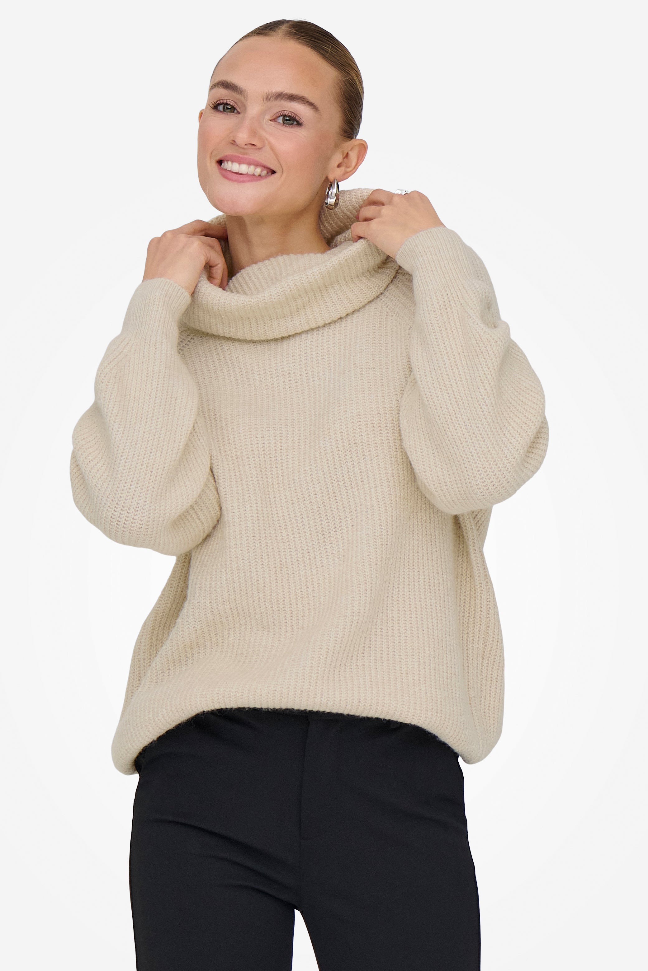 ONLWHITNEY - Maglia in pietra pomice melange