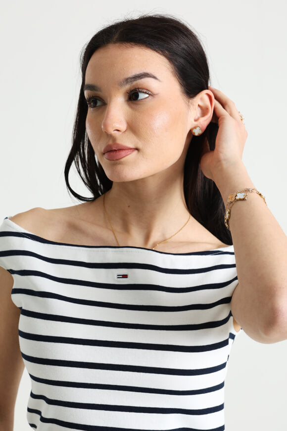 Top - Offwhite + Navy