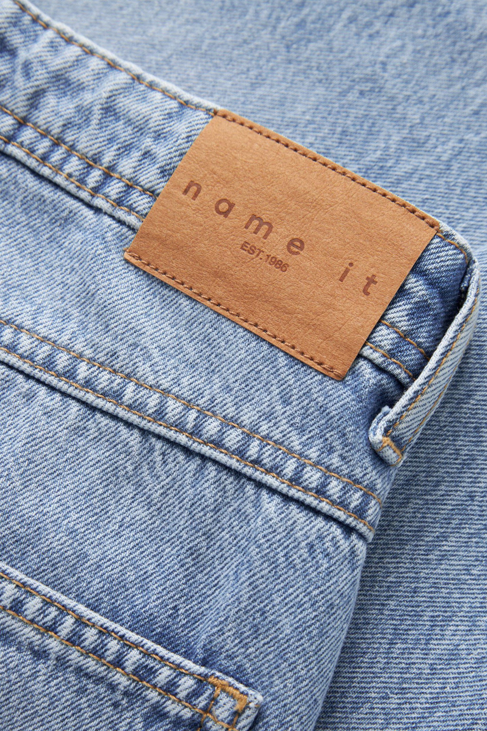 NKMBEN Skater Jeans - Light Blue Denim