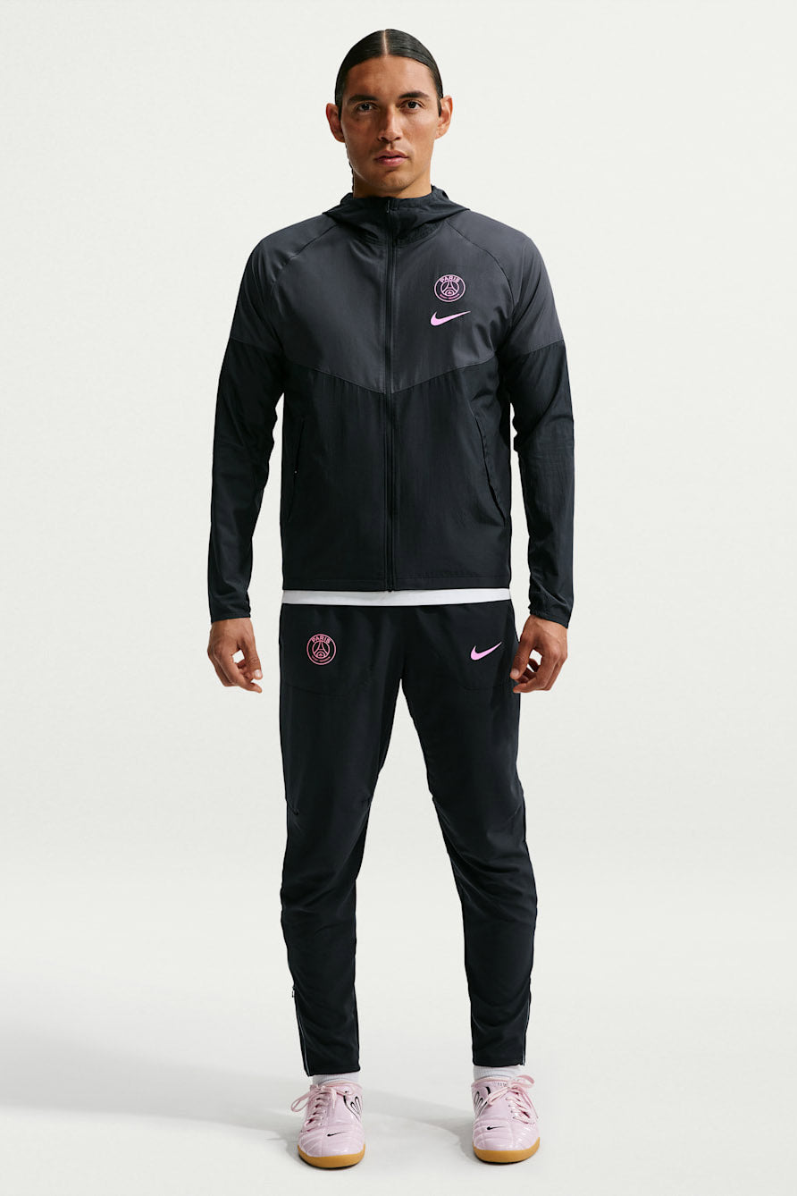 Paris Saint-Germain veste de survêtement - Black + Pink Beam