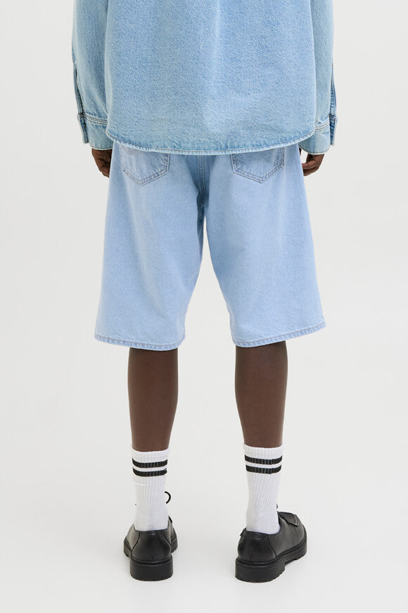 Iron bermuda en jean extra baggy fit - Light Blue