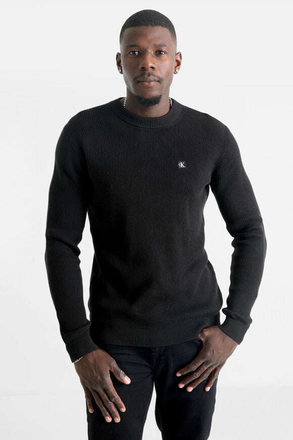 Embro Badge pull en tricot - Black