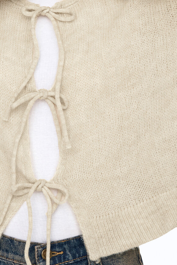 Muline cardigan - Whitecap Gray