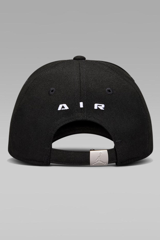 Strapback Cap - Black + White