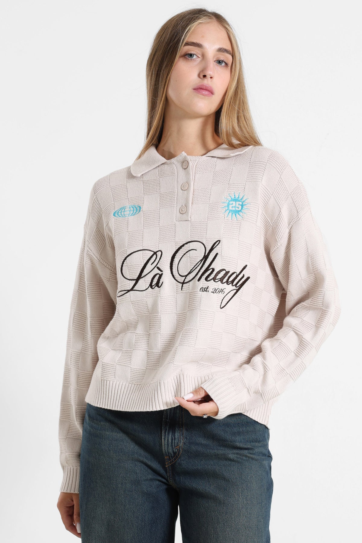 Maglione ampio in maglia fine