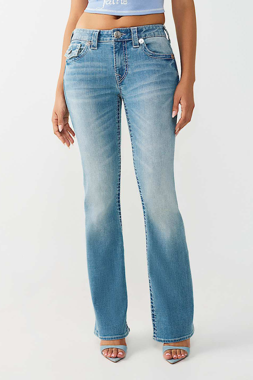 Becca Bootcut Jeans - Low Tide