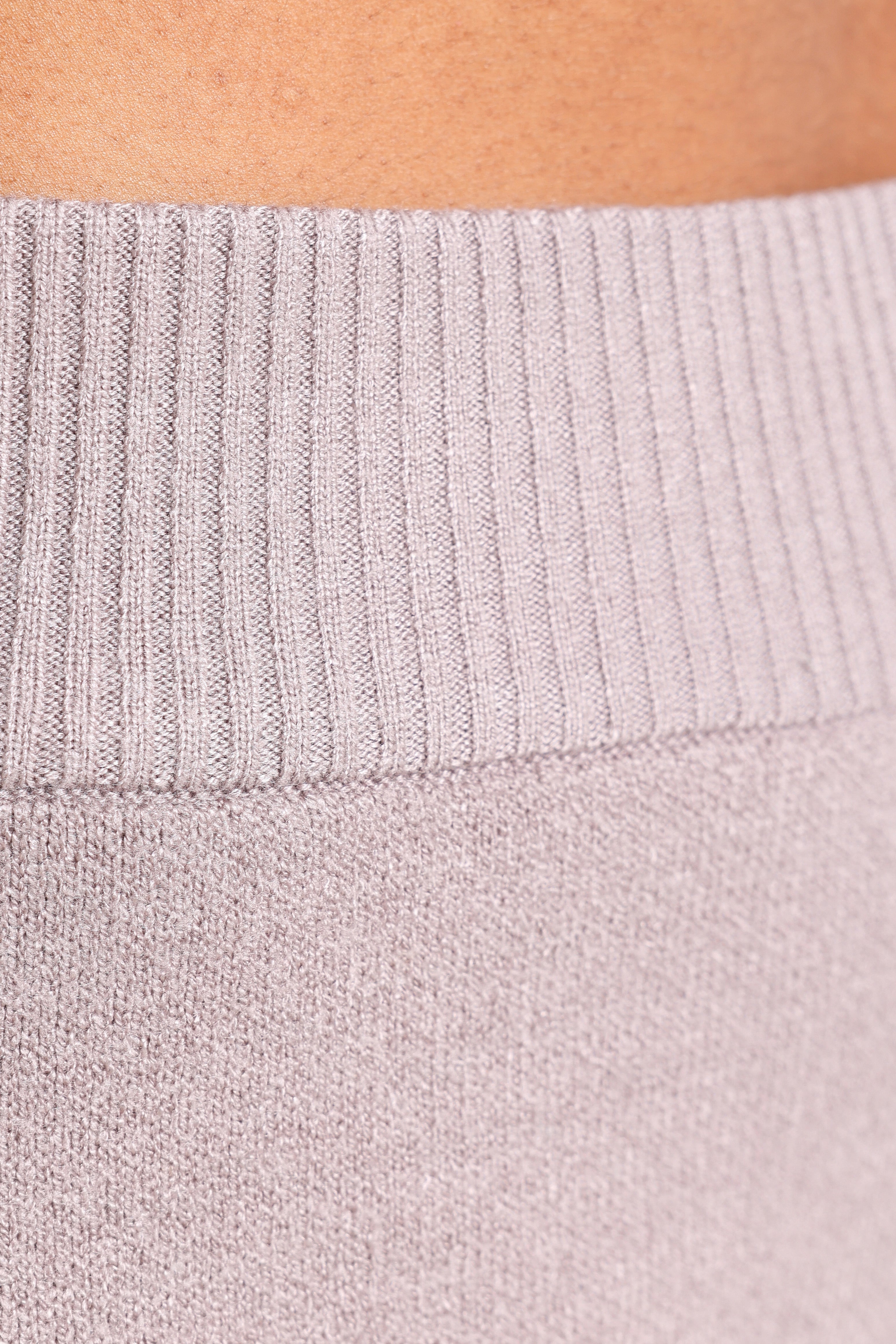 Wide Leg Strickhose